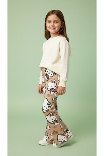 KUMRUNUN DÜNYASI Girl's Spanish Leggings Seasonal Flexible Comfortable Leggin...