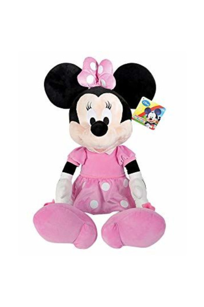 LUDIRO Λούτρινο παιχνίδι Disney Minnie Mouse 80 εκ., αυθεντικό, μαλακό και ασφαλές για παιδιά