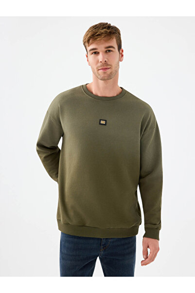Loft Loose Fit Khaki Men's Sweatshirt Lf2041634