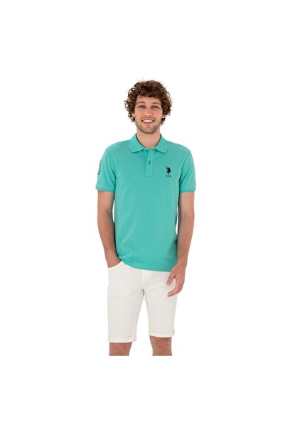 U.S. Polo Assn. Men's Slim Fit Polo Collar Basic T-Shirt
