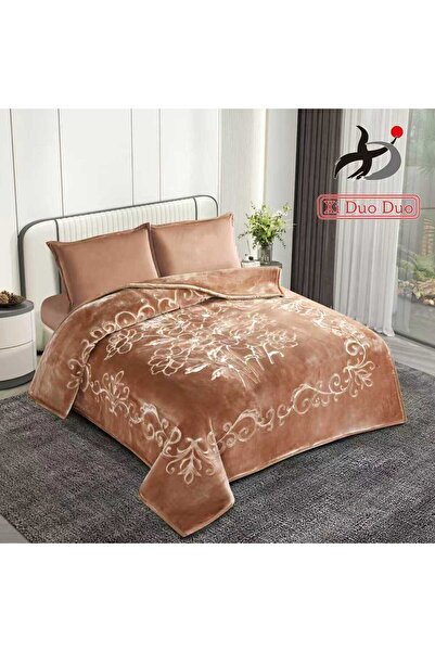 Xido بطانية نفر نص محفور 4 كيلو