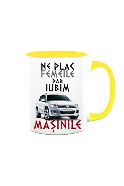 OEM Cană personalizată cu mesajul: „ne plac femeile, dar iubim mașinile, vw t...