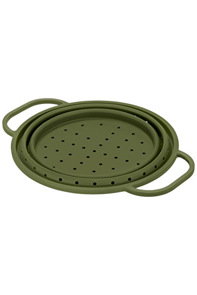 Tchibo Foldable Space-Saving Strainer Green 685824