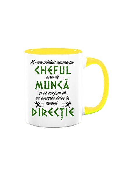 OEM Cană personalizată cu mesajul: „Tocmai mi-am găsit motivația și confirm c...