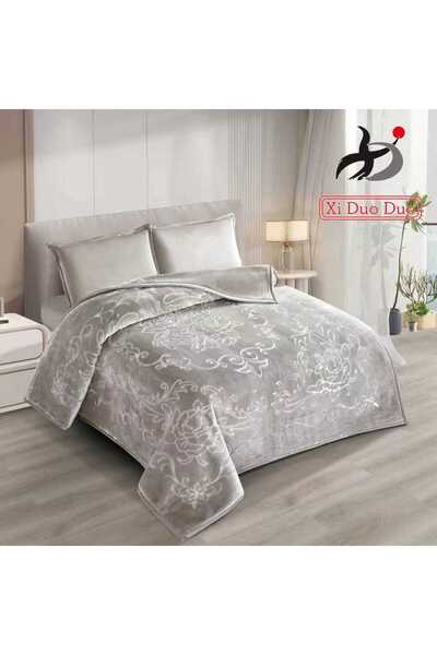 Xido Half-engraved blanket for one person, 4 kg