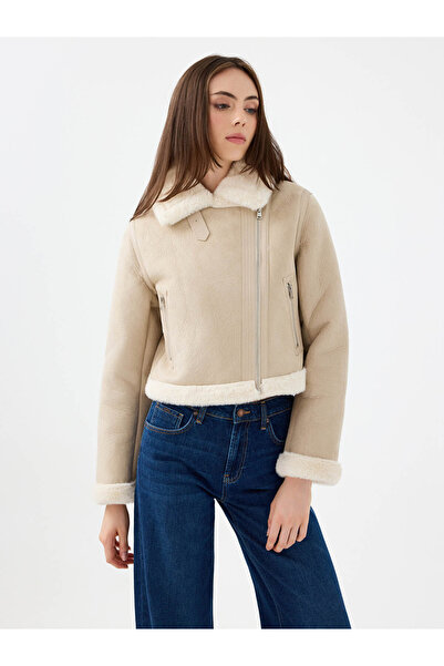 Loft Loose Long Crop Stone Women's Coat Lf2040674