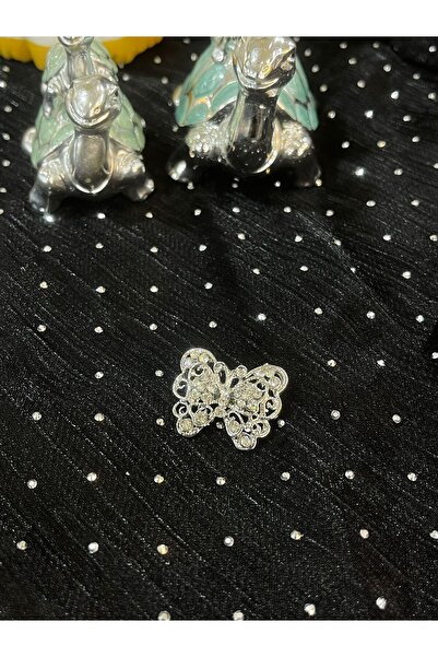 Ciciş Aksesuar İğneli̇ Mi̇ni̇mal Broş Gümüş