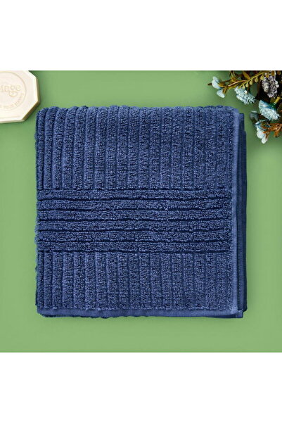 Evidea Soft Microcotton Yüz Havlusu - Lacivert - 50x90 cm