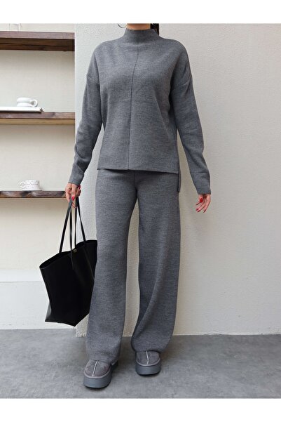 ESRAHELVACI Half Turtleneck Knitwear Set