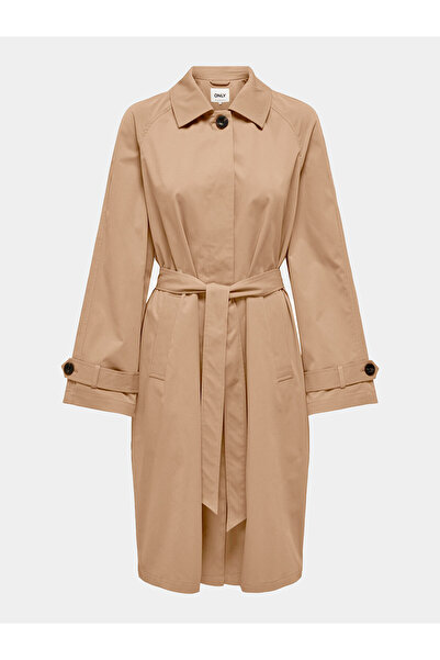 ONLY Γυναικεία καμπαρντίνα μπεζ ΜΟΝΟ - 15308598 ONLORCHID TIGERS EYE LIME