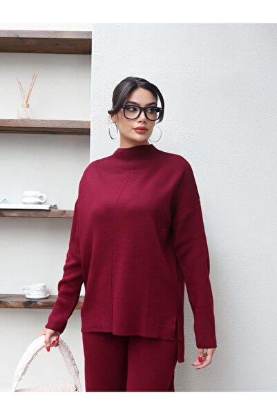 ESRAHELVACI Half Turtleneck Knitwear Set