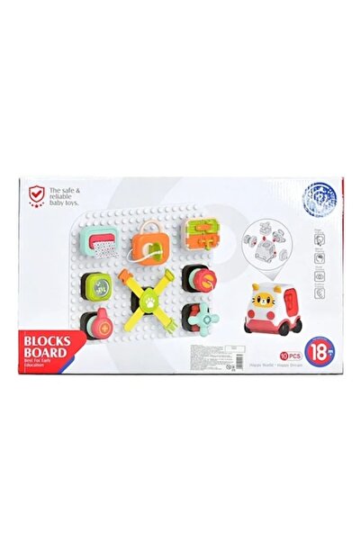 Toy Toy Toy Jucărie educativă pentru copii – Tablă de joc Busy, 45×10×27 cm