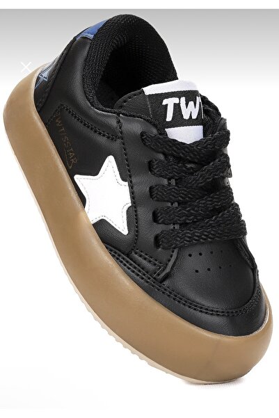 Tiwittoys Günlük Cırtlı Bağcıklı Erkek Çocuk Spor Ayakkabı Sneaker