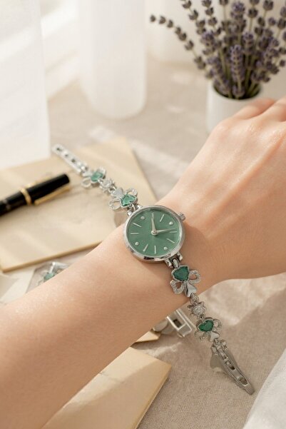 Neorney Şık Zarif Minimal Taş Kordonlu Kadın Kol Saati