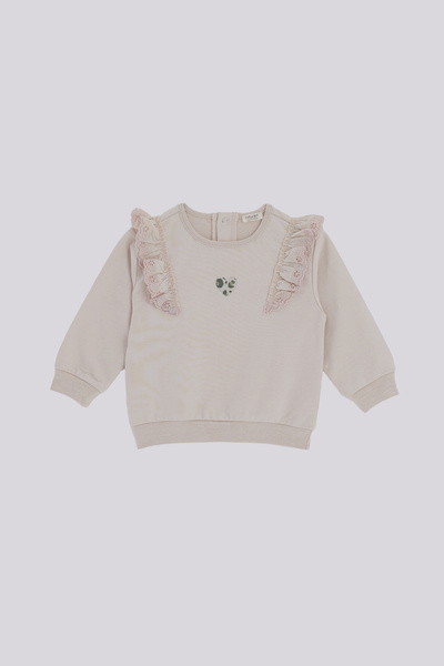 GB Baby Baby Girl Ecru Tracksuit