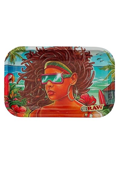 RAW Tavă pentru rularea tutunului, Brazilia 3rd M 17,5 x 27,5 cm