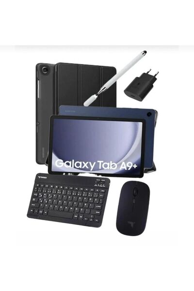 Samsung Galaxy Tab A9 Plus 6gb 128gb LACİVERT Tablet Kalem Kılıf Başlık Klavy...