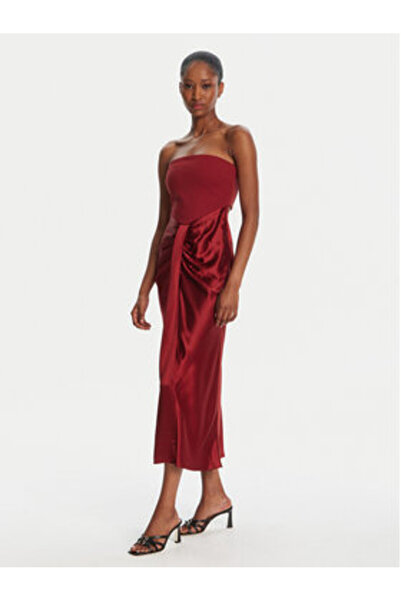 STAUD Γυναικείο φόρεμα κοκτέιλ R24F2160PS Πολύχρωμο