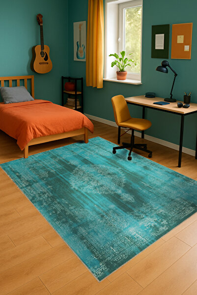 Rugs Modern Halı MOSSO Klasik Anadolu Geleneksel Desenli Dokuma Taban Vintage...