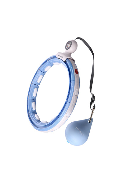 Other HHM15 HULA HOOP BLUE MAGNETIC WITH WEIGHT + COUNTER HMS