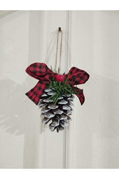 bayram taşcıoğlu home desing 4 Pieces Pine Cone Garland Christmas Ornament Gift Door Wall Decoration