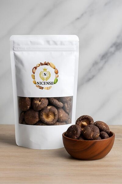 nicense رقائق فطر شيتاكي، وجبة خفيفة مقرمشة من الخضار، 200 غرام