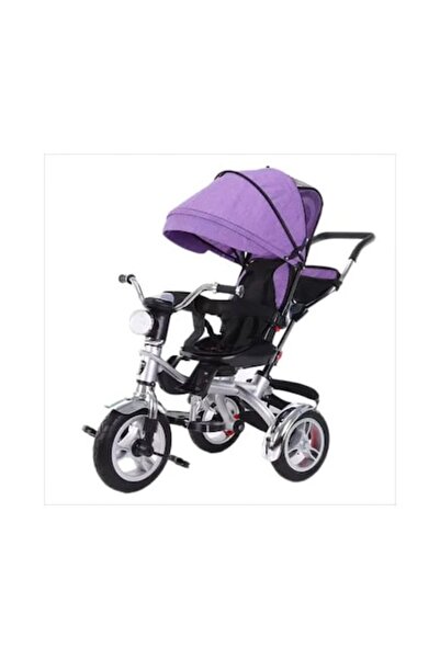 Toy Toy Toy Bicicletă cu trei roți pentru copii cu mâner pentru părinți, 73x3...