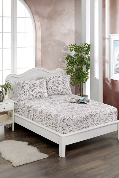 Valezium Комплект калъфки за възглавници с еластична лента и зебра принт