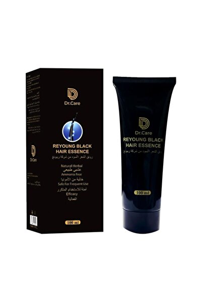 Dr.Care خلاصة الشعر الأسود ري يونغ، 100 مل، لون أسود طبيعي، تغطية رمادية