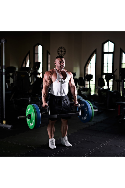 Other PLACĂ OLIMPICĂ CBR25 - BARĂ DE PROTECȚIE 25 KG (roșu)