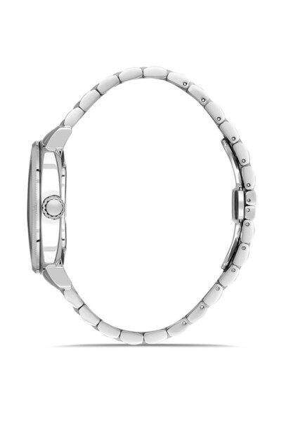 RMS Zeitmeister Rms.1.Ag1629.01 Crystal Glass Steel Band Steel Case 5 Atm Water Resistant Metallic R