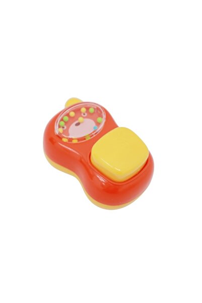 huanger - Baby Mobile Phone Toy Rattle W/ Sounds -Orange