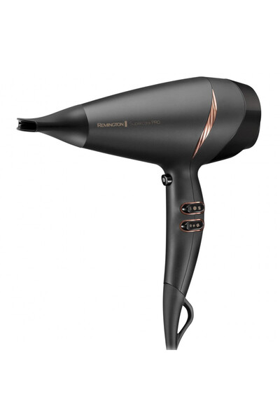Remington Στεγνωτήρας μαλλιών AC7200 Supercare PRO, 2220W, 130 km/h θερμού αέρα, 3 ρυθμίσεις, 2 ταχύτητες, CoolShot, γκρι