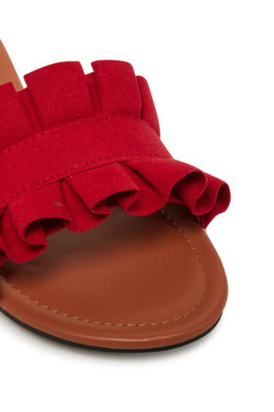 PIECES Γυναικείες σαγιονάρες ροζ PIECES-17101699 LOLLIPOP