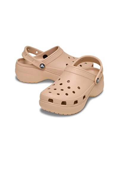 Crocs Classic Brown Crog Women's Slippers