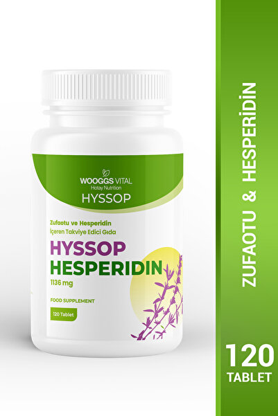 Hotay Nutrition Wooggs Vital Hyssop Zufaotu Ve Hesperidin içeren Takviye Edic...