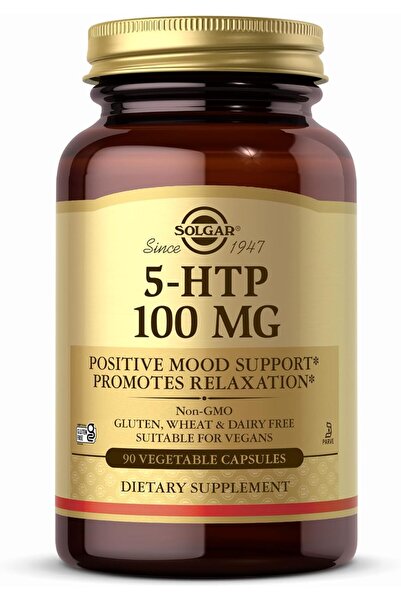 Solgar 5-htp, 100 mg, 90 Vegetable Capsules, Positive mood Support, Promotes ...