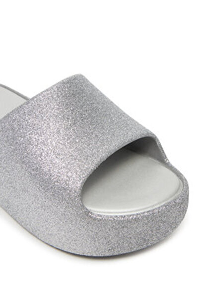 Melissa Γυναικείες σαγιονάρες γκρι MELISSA-M 36126 BF581 GLITTER GREY