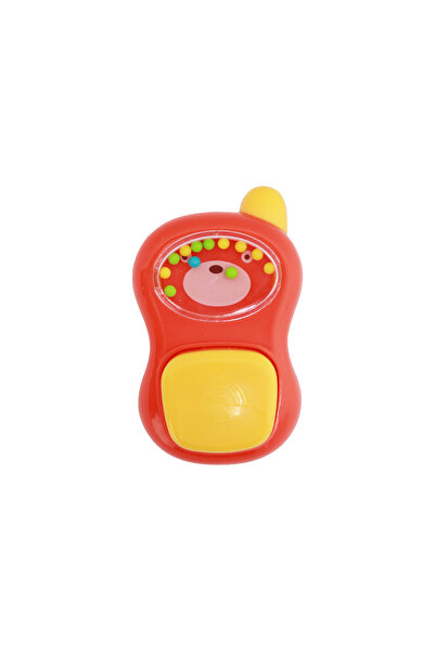 huanger - Baby Mobile Phone Toy Rattle W/ Sounds -Orange