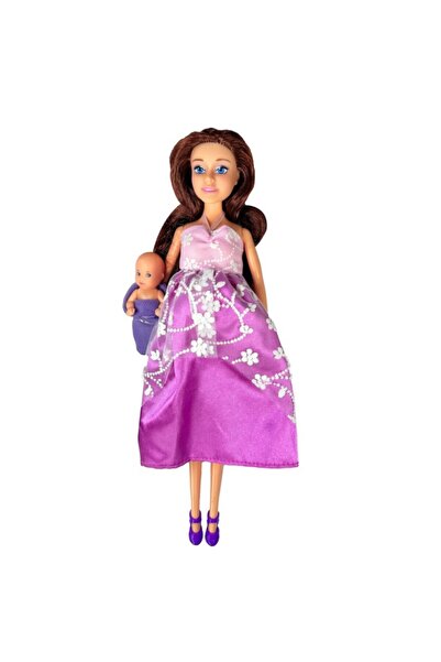 artlab Art Grbz Hamile Bebek Ve Minik Bebeği - 115153 - Mor Lab