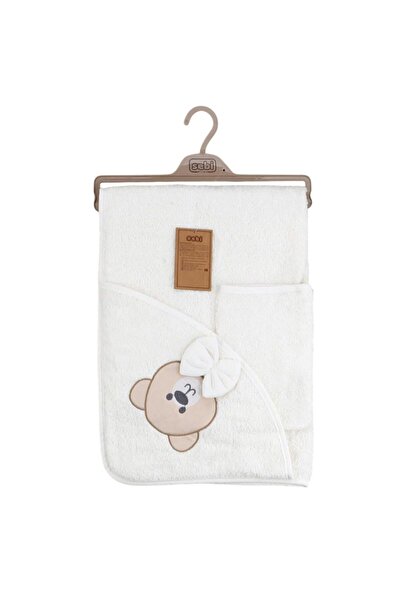 Sebi Bebe Sebi Bear Patterned Baby Towel Set 136