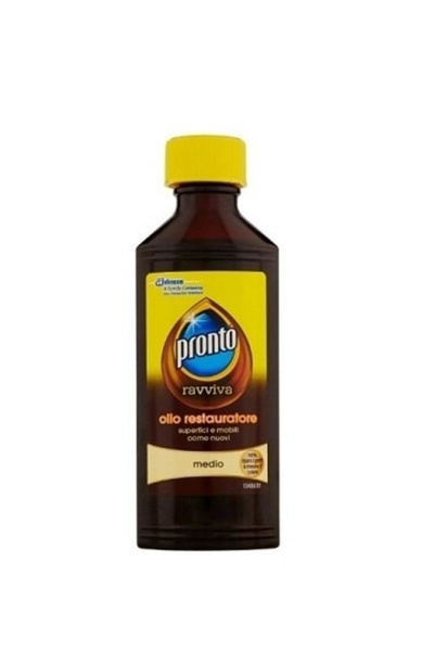Pronto Oil for restoring wooden surfaces - medium wood color 100ml