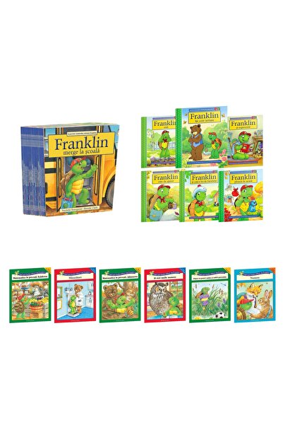 Editura Katartis Colecția Franklin Completă - 35 povești + 6 activități