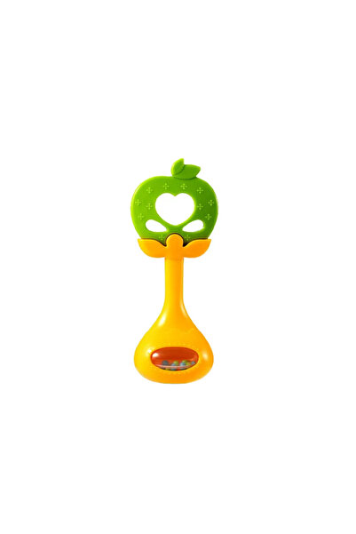 huanger - Baby Teether with Rattle Fruit Shape - Apple
