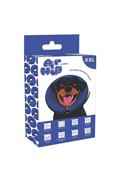 M-PETS طوق حماية قابل للنفخ من نوع AIR HUG (مقاس XXL)
