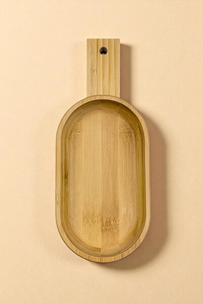 Kitchen Way Bamboo Presentation Tray with Handle Kw-926