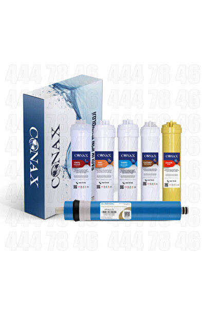 Conax Inline 6 Aşama – Vontron Membran Orijinal Filtre Seti