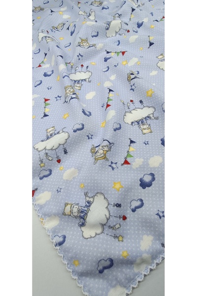 minnakya بطانية أطفال متعددة الأغراض من الفلانيل مقاس 80*90 سم، مناسبة لعربات...