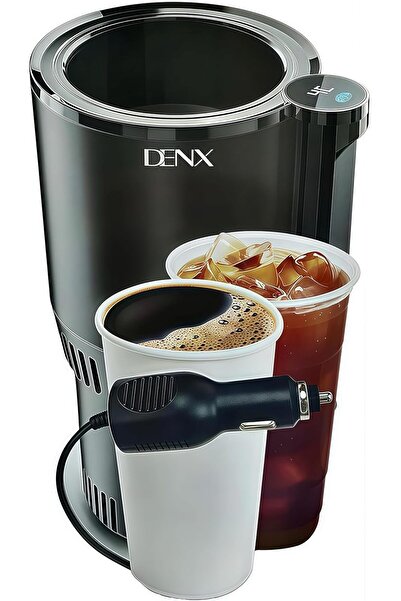 Denx Auto Cooling and Heating Cup Holder for Car 12V Portable Electric Drink Warmer, DX4601
