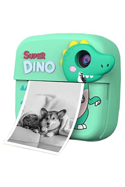 VALA Instant Print Camera for Kids, A28 Dinosaur, 50MP, 1080P, HD Display